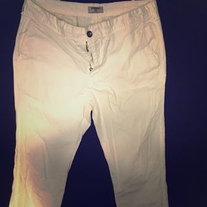 White Skinny Express Chinos